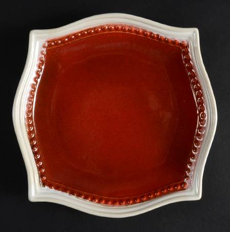 Cortona Red Salad Plate