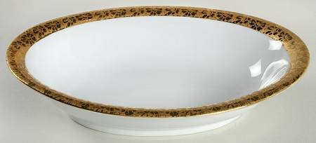 RYB37 10" Oval Vegetable Bowl by Royal L B