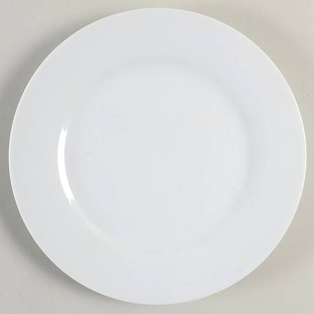 White Salad Plate