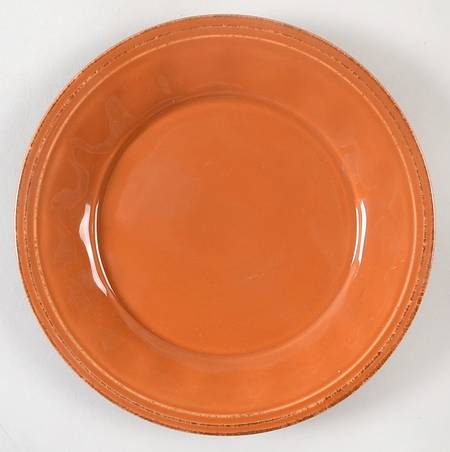 Cucina Pumpkin Orange Salad Plate