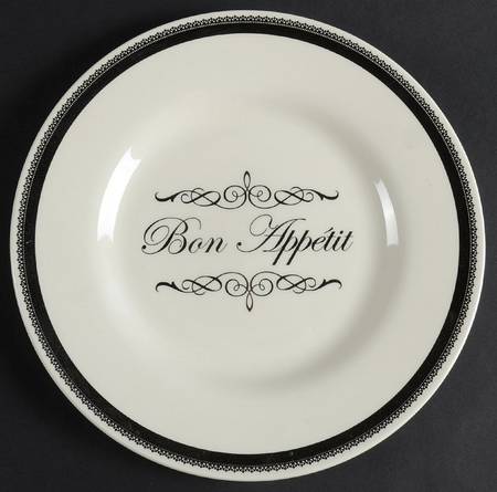 Bon Appetit Salad Plate