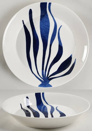 Pacific 12" Shallow Round Bowl