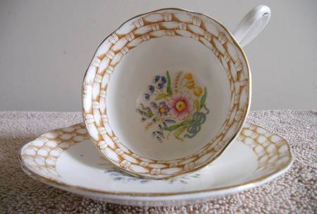 ROA300 Footed Cup & Saucer Set