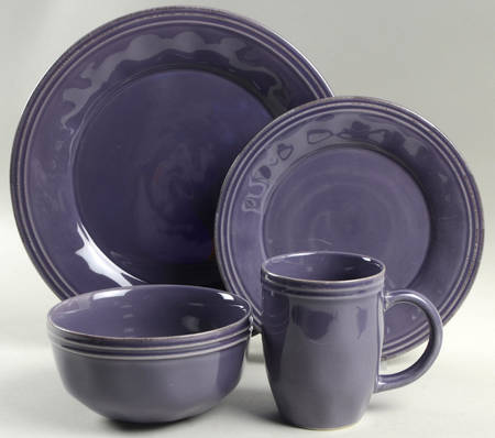 Cucina Lavender 4 Piece Place Setting