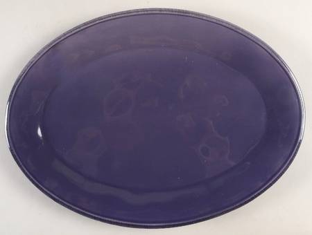 Cucina Lavender 14" Oval Serving Platter