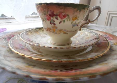 Langton Footed Cup & Saucer Set