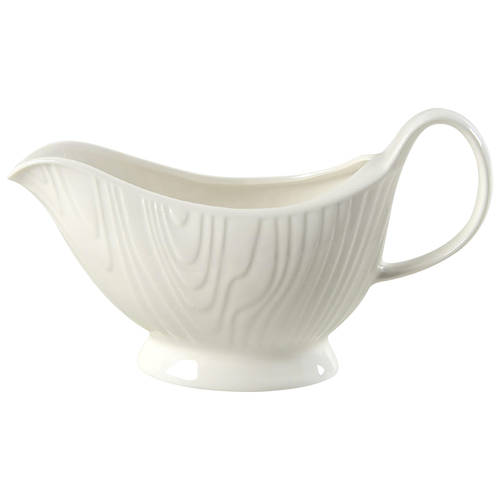 Woodgrain Gravy Boat by Roscher & Co