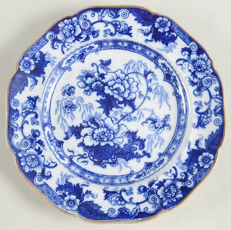 Bentick Blue (Gold Trim) by Royal Cauldon