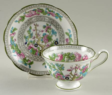 Indian Tree (Green Trim) by Royal Albert