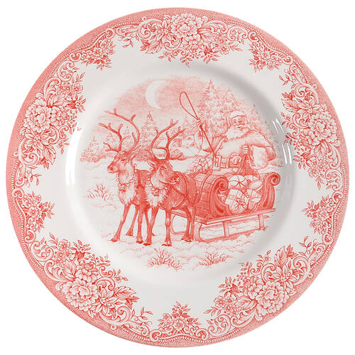 Santa's Sleigh Red by Royal Stafford