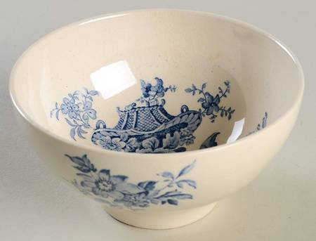 CHARLOTTE-BLUE (SMOOTH) Open Sugar Bowl