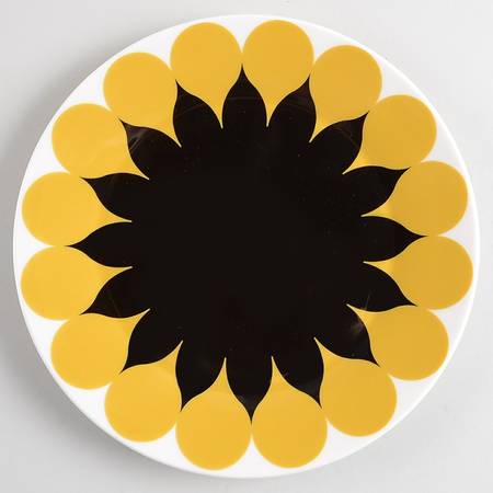 Geometrics Luncheon Plate