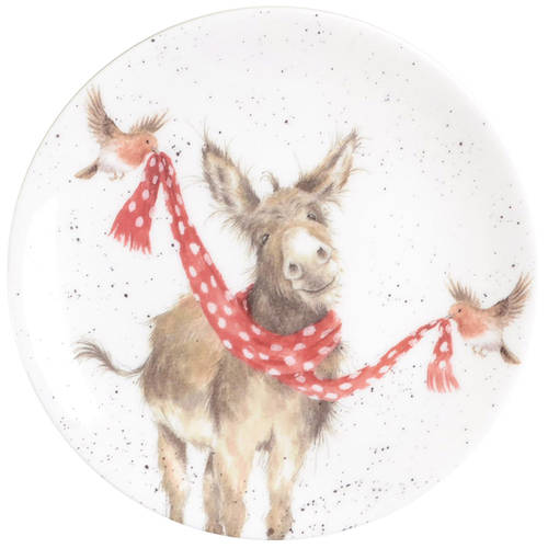 Wrendale Designs Christmas Coupe Bread & Butter Plate