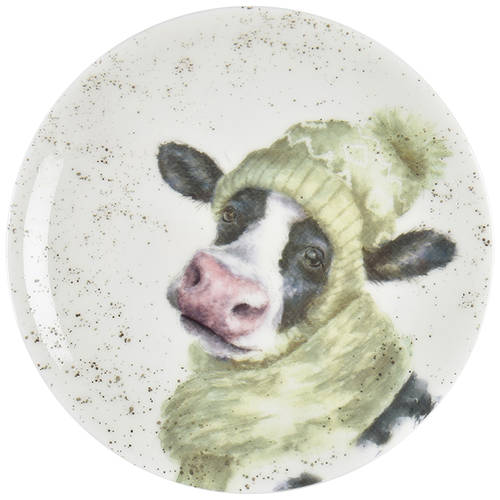 Wrendale Designs Christmas Coupe Bread & Butter Plate