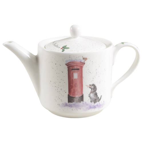 Wrendale Designs Christmas Teapot & Lid