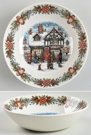 Christmas Toy Shop Soup/Cereal Bowl