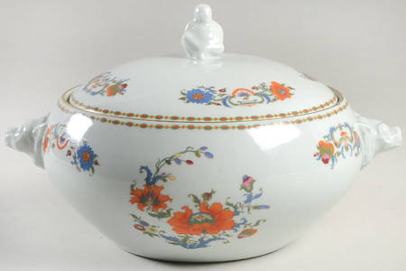 Vieux Chine (Empire, Celadon) Round Covered Vegetable