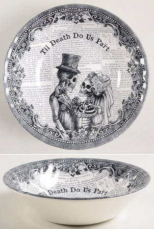 Halloween Til Death Coupe Cereal Bowl