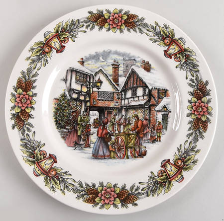 Hot Chestnut Seller by Royal Stafford