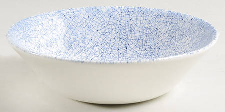 Krakel Blue Coupe Cereal Bowl
