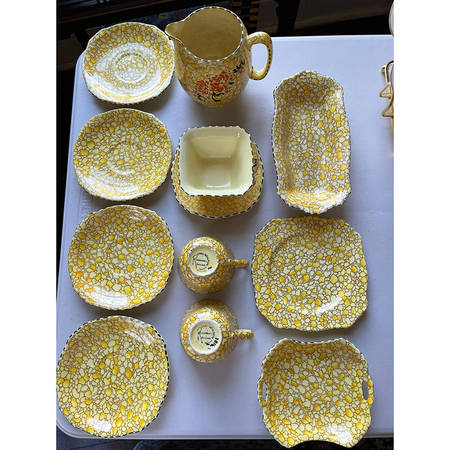 Pebbles Yellow by Royal Winton