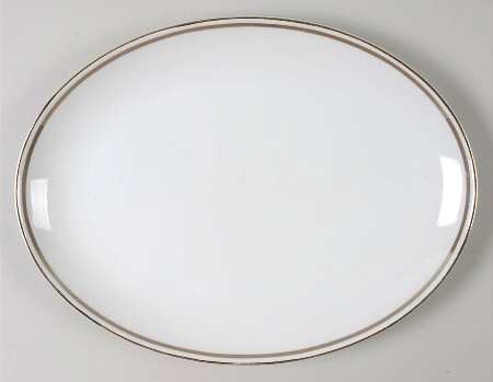 102 12" Oval Serving Platter