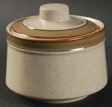Autumn Wheat Sugar Bowl & Lid