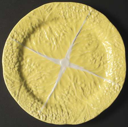 Cabbage Yellow Salad Plate