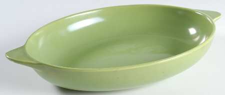 California Modern Light Green 12" Oval Vegetable Bowl by Santa Anita