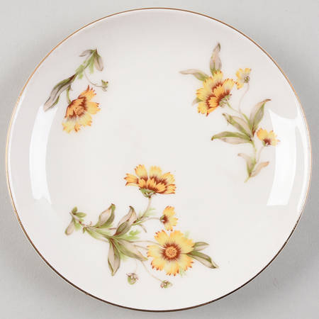 Modern Susie Yellow Bread & Butter Plate by Santa Anita