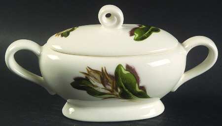 Night Blooming Cereus Sugar Bowl & Lid