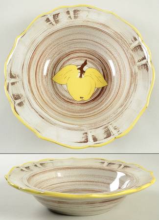 Provincial Apple 10" Round Vegetable Bowl by Santa Anita