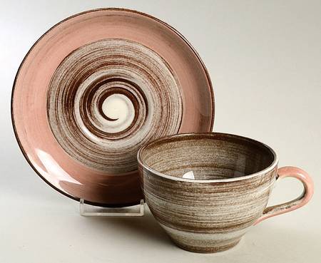 Flat Cup & Saucer Set
