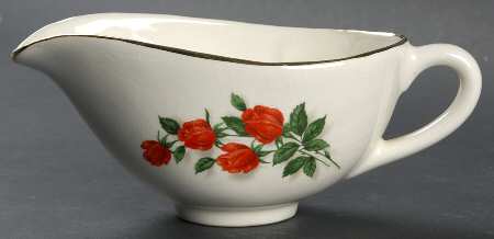 American Beauty Gravy Boat by Sabin