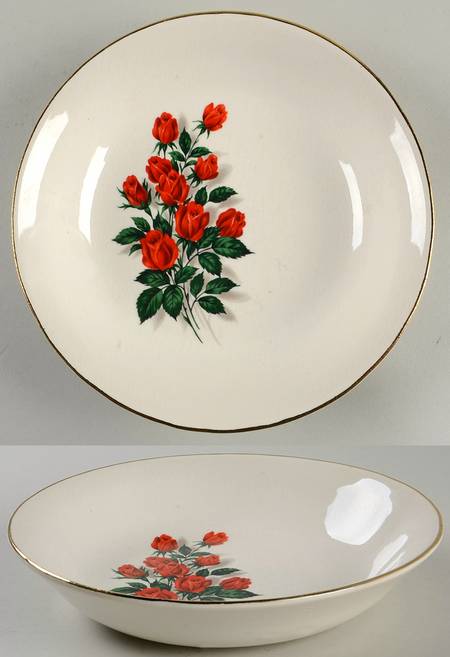 American Beauty Coupe Soup Bowl by Sabin