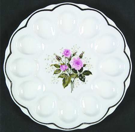 Cathy Rose (Smooth Edge) Deviled Egg Plate