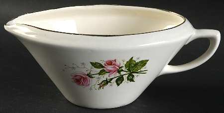 Cathy Rose (Smooth Edge) Gravy Boat