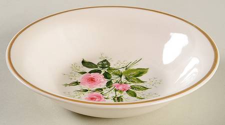 Cathy Rose (Smooth Edge) Fruit/Dessert (Sauce) Bowl
