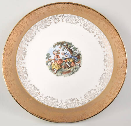 SAB1 12" Chop Plate (Round Platter)