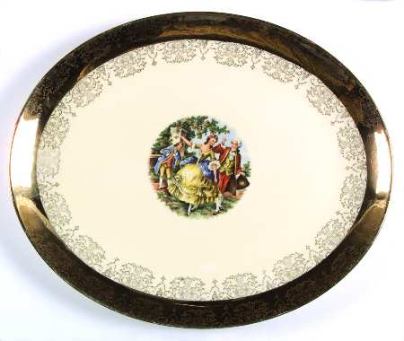 SAB1 15" Oval Serving Platter