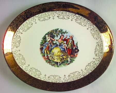 SAB1 11" Oval Serving Platter