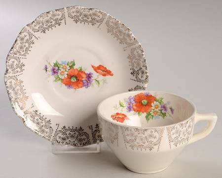 SAB17 Flat Cup & Saucer Set