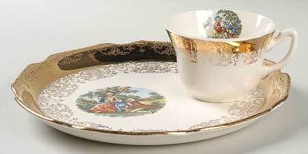 SAB23 Snack Plate & Cup Set
