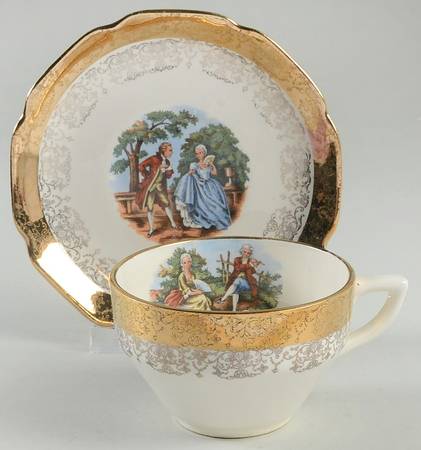 SAB23 Flat Cup & Saucer Set