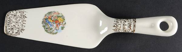 SAB4 Solid Ceramic Pie/Cake Server by Sabin