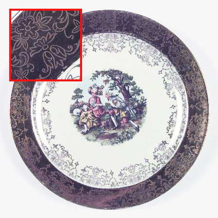 SAB5 Luncheon Plate