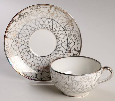 Intimite Flat Cup & Saucer Set