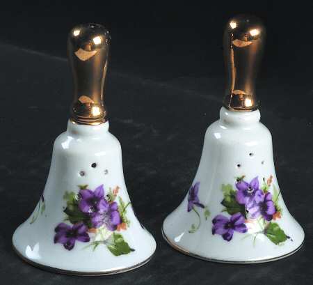 Sweet Violet Salt & Pepper Set