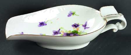 Sweet Violet Individual Gravy Boat