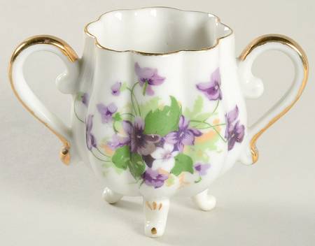 Sweet Violet Mini Open Sugar Bowl